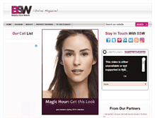 Tablet Screenshot of beautystylewatch.com